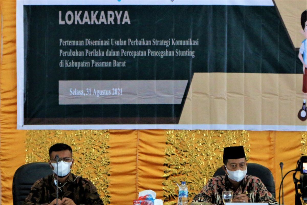 Pasaman Barat targetkan penurunan 13 persen angka stunting lima tahun ke depan