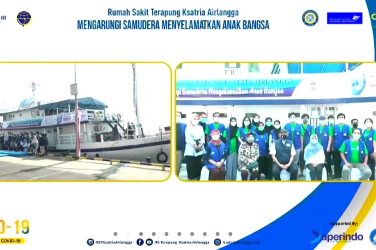 Gubernur apresiasi RSTKA jalankan misi pelayanan vaksinasi di Kepulauan Madura