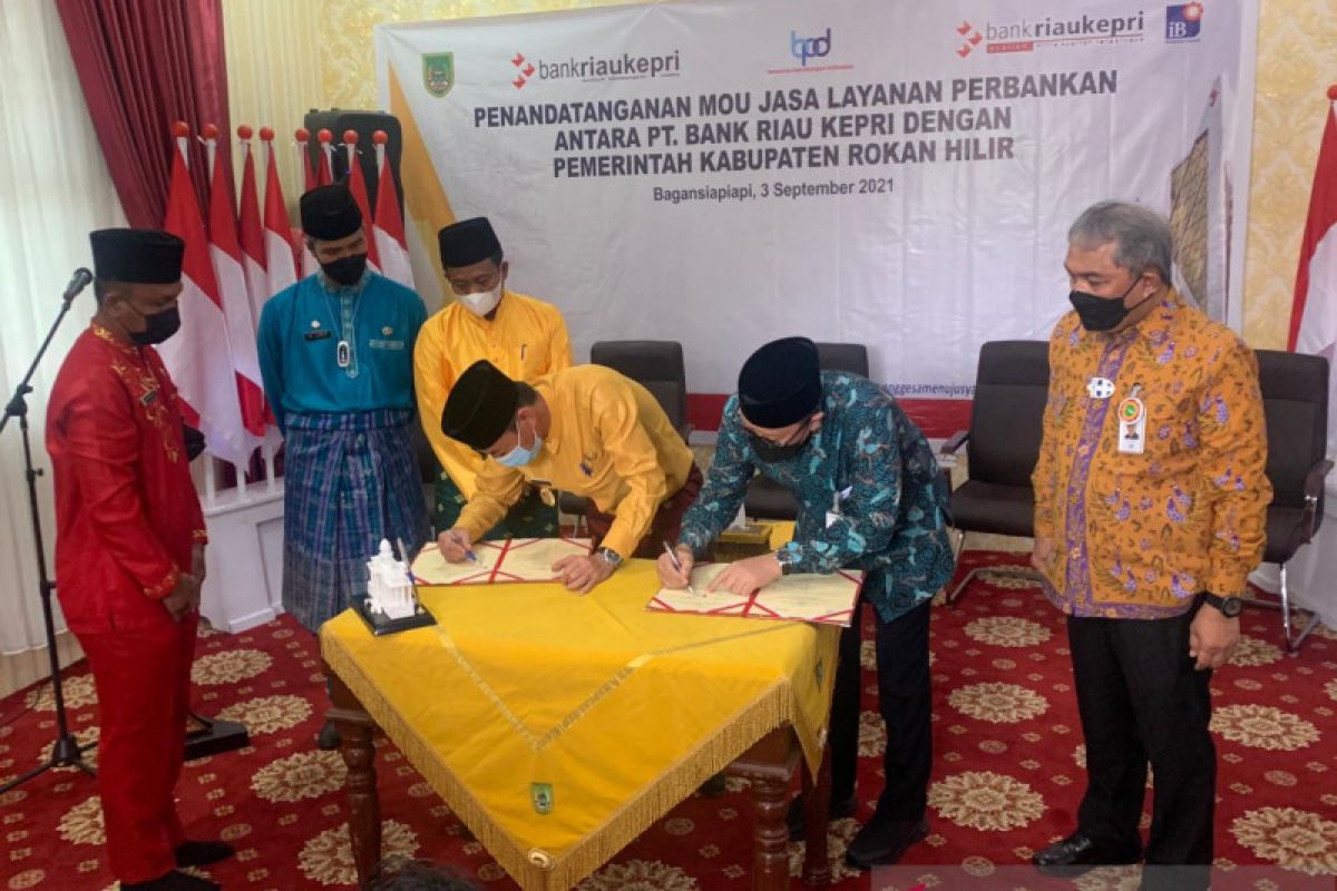 Bank Riau Kepri permudah layanan perbankan Pemkab Rohil
