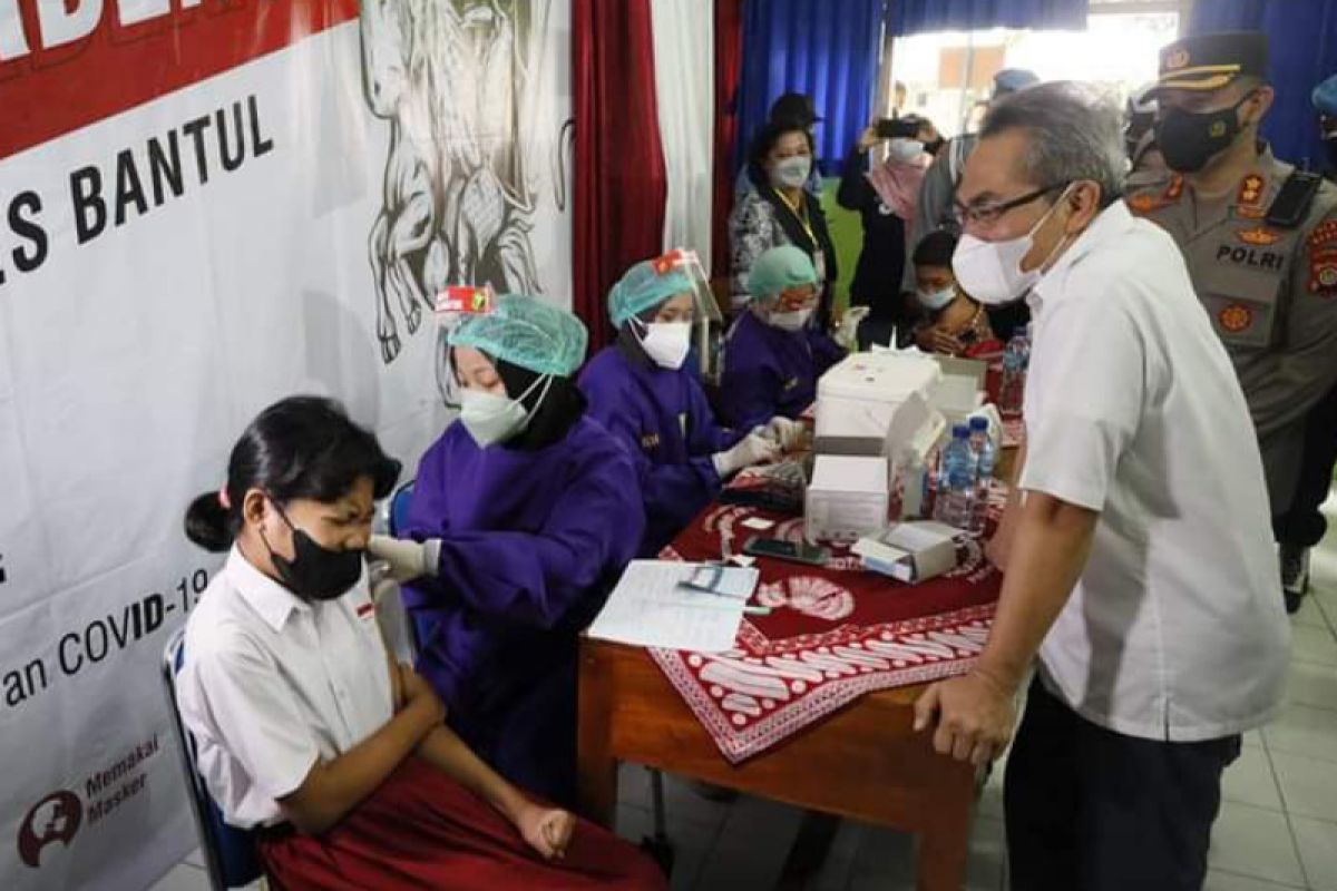 3,000 vaccinated Bantul students prepare for face-to-face learning