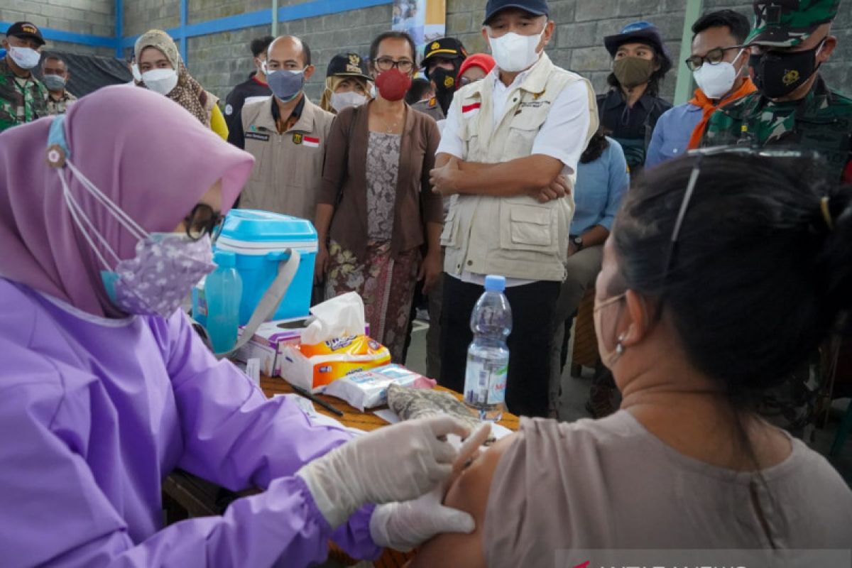 Menteri apresiasi pecinta alam-BBTNGGP bantu vaksinasi pelaku usaha