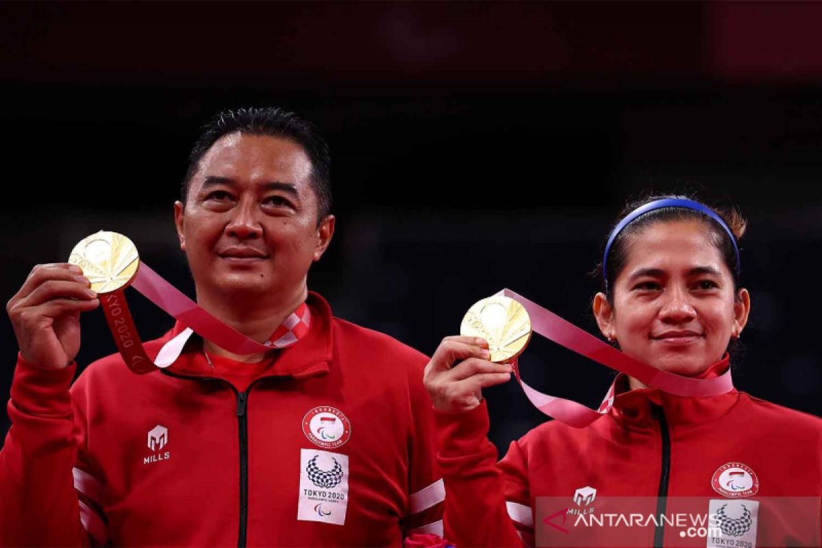 Hary/Leani sabet emas kedua bagi Indonesia di Paralimpiade Tokyo