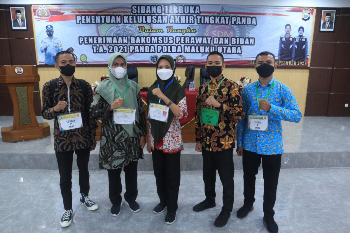 Lima peserta Bakomsus Polda Malut dinyatakan lulus, butuh SDM berkualitas