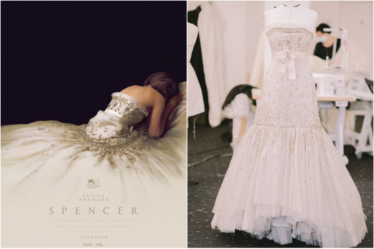 Ini rahasia di balik gaun Putri Diana dalam film 'Spencer'