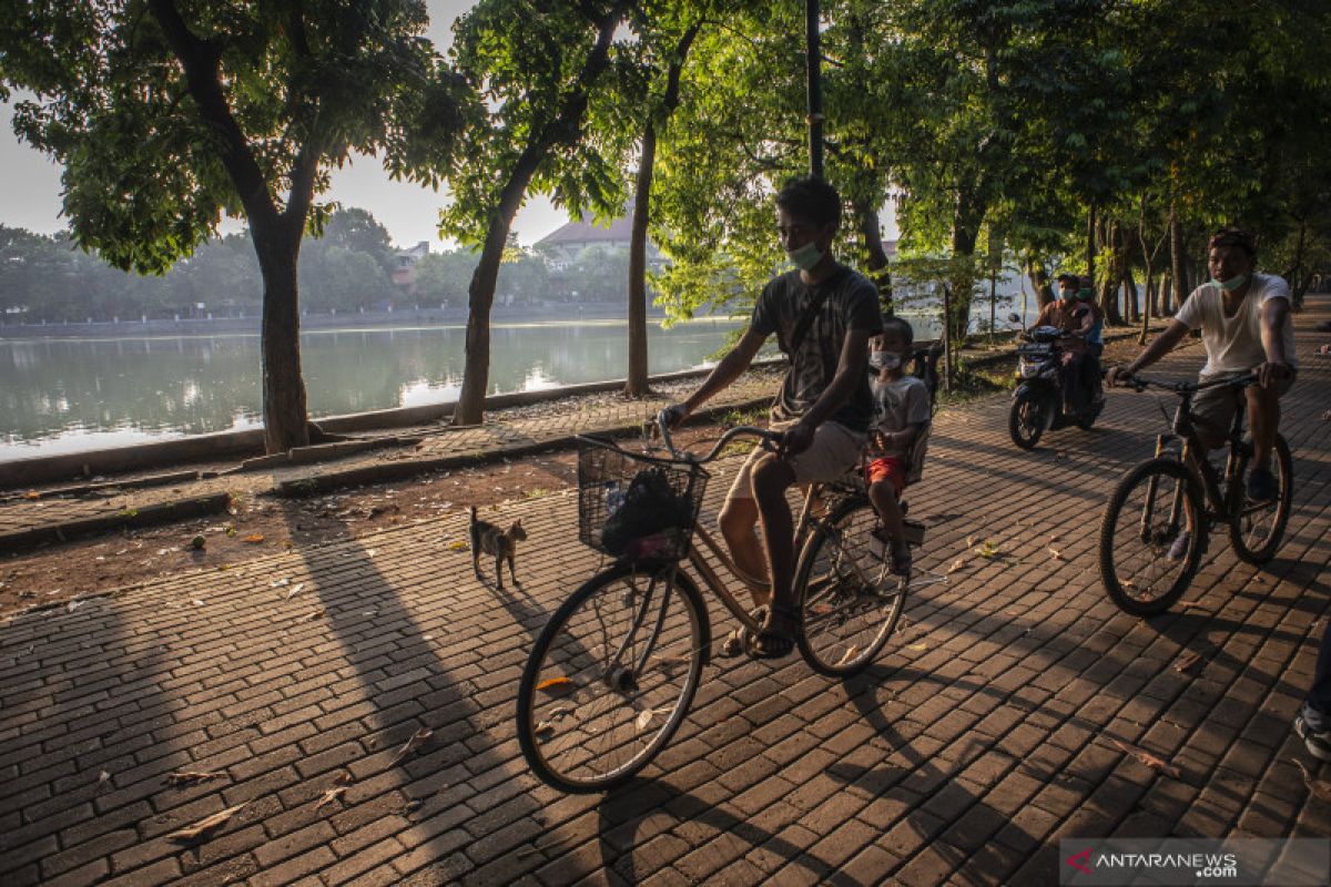 Pengelola Setu Babakan sosialisasikan penerapan prokes secara terbatas