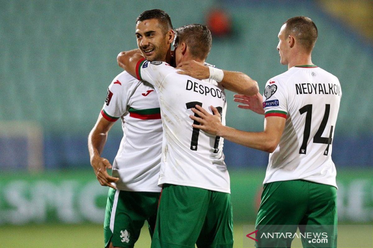 Bulgaria petik kemenangan perdana pada kualifikasi Piala Dunia