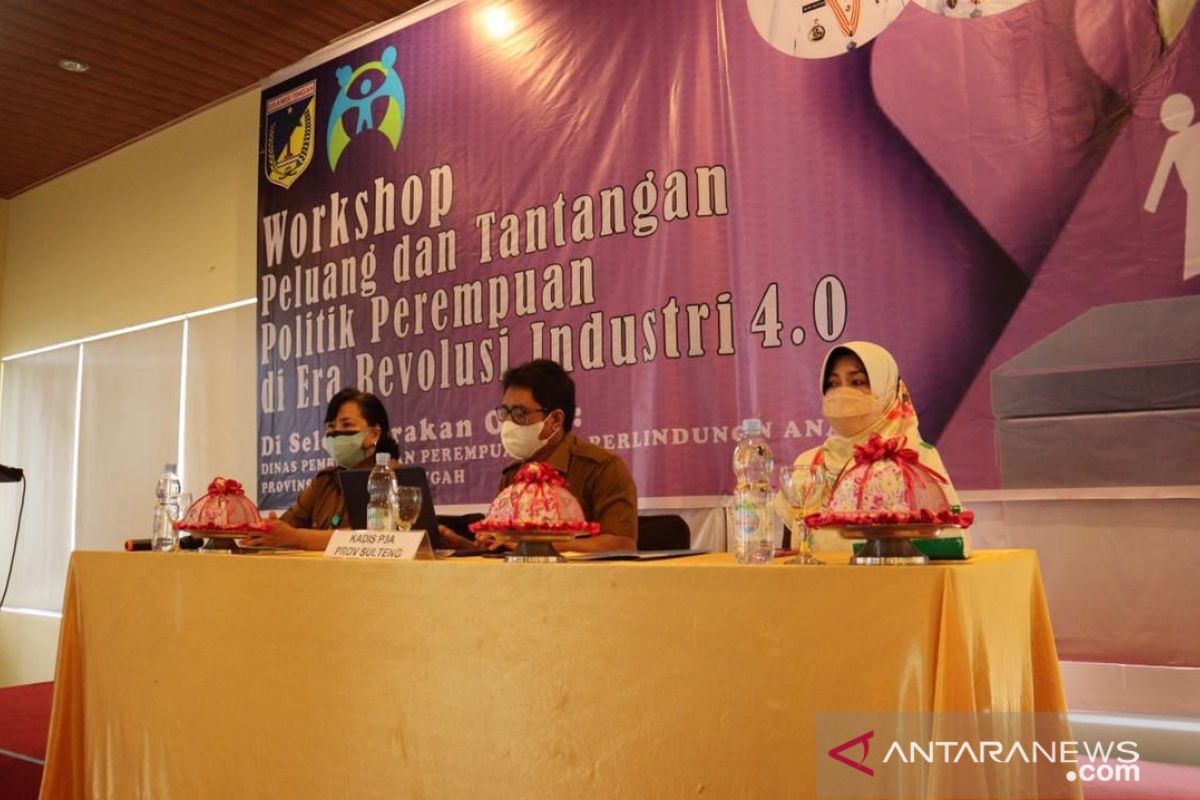 DP3A Sulteng  kuatkan peran perempuan dalam organisasi politik