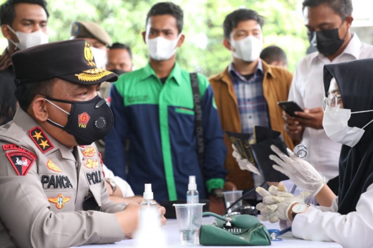 Kapolda Sumut: Polri dan mahasiswa berkolaborasi tingkatkan capaian vaksinasi