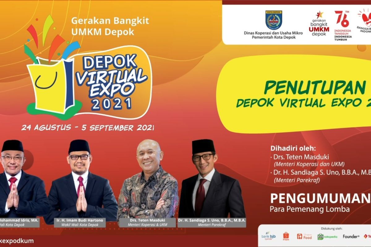 Menkop UKM apresiasi gelaran Depok Virtual Expo