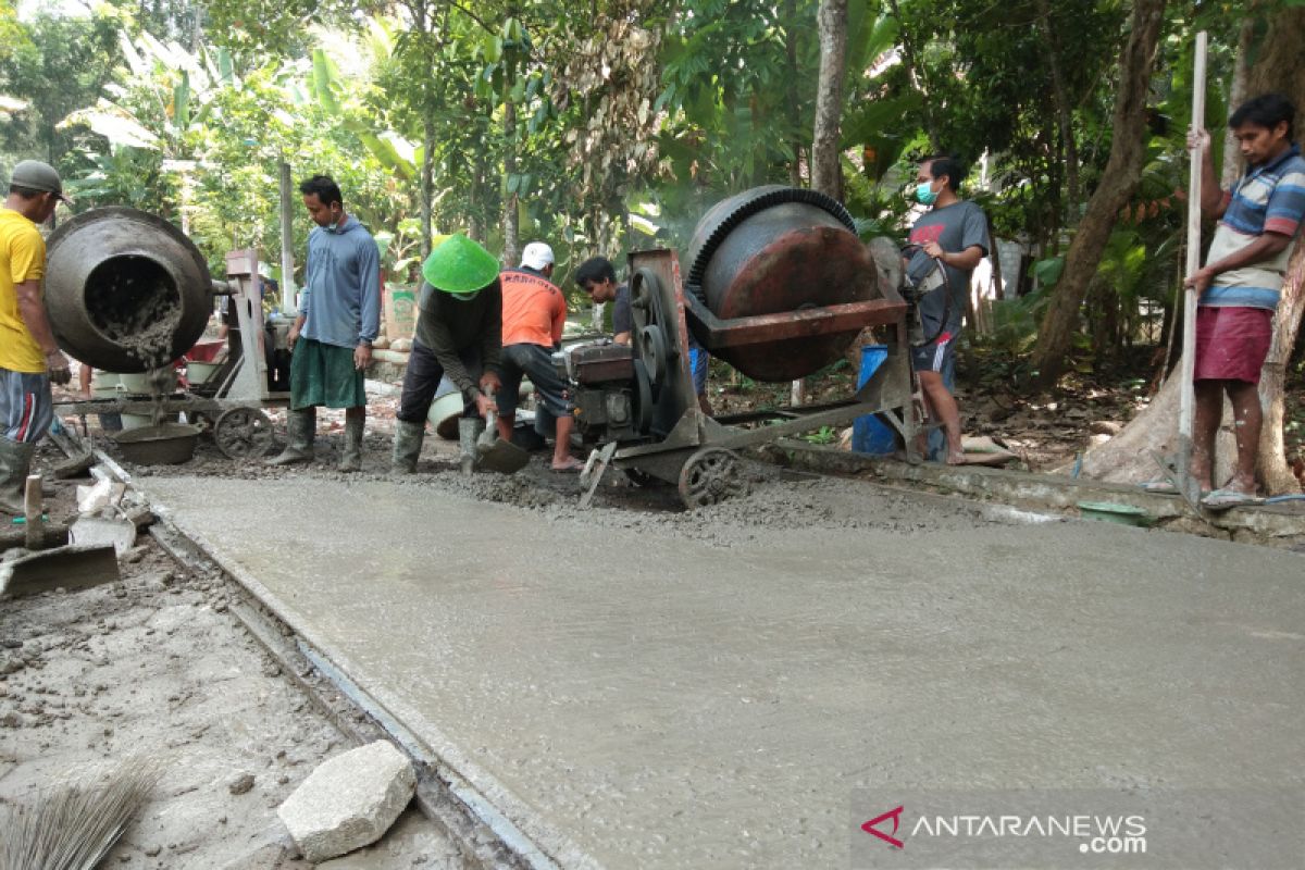 Proyek padat karya infrastruktur Bantul sasar 103 lokasi