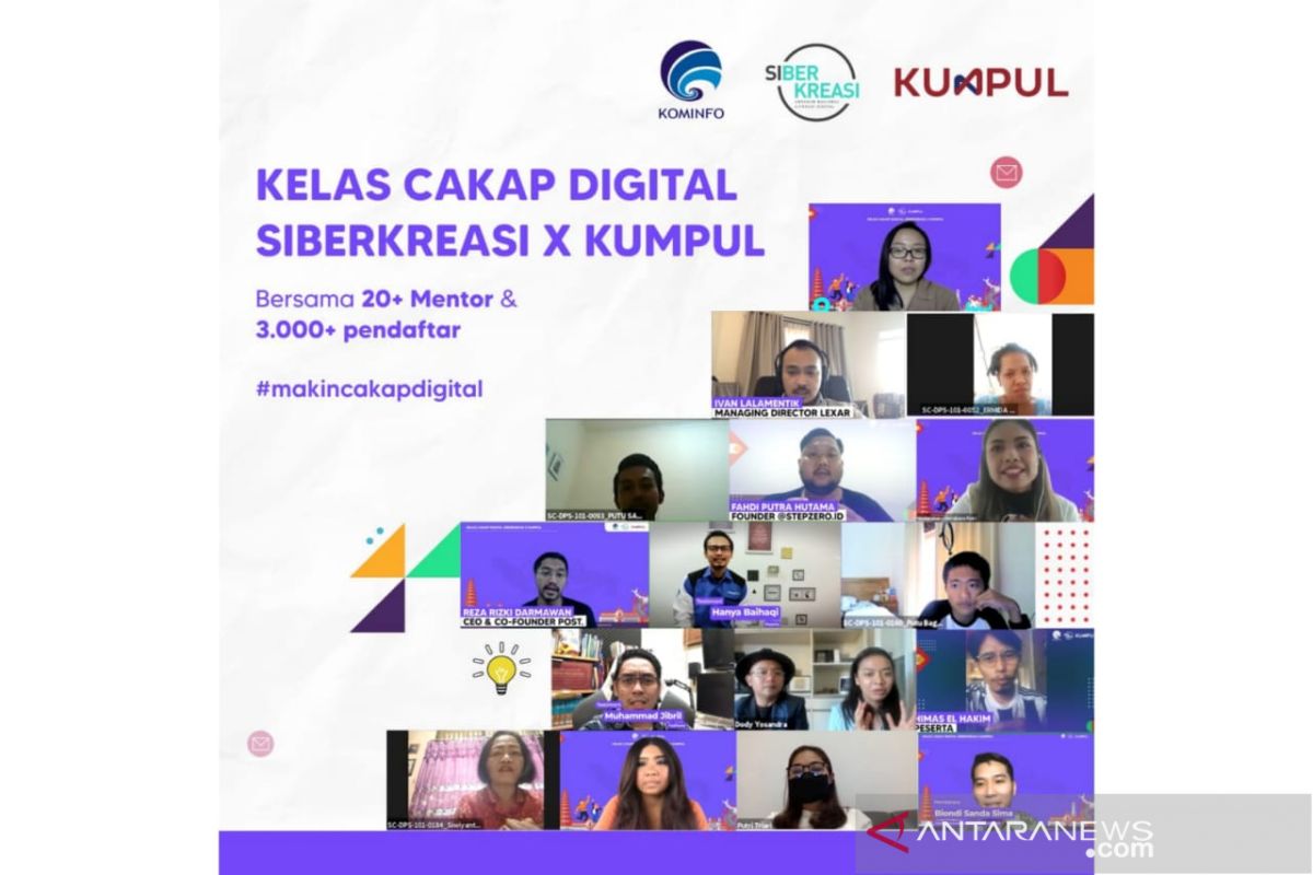 Kelas Cakap Digital ajak masyarakat bijak gunakan internet