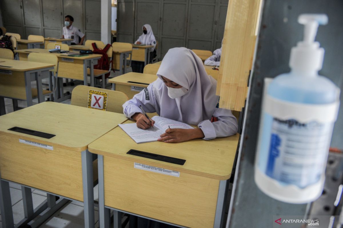 Disdik: Tidak ada klaster penularan COVID-19 di sekolah di Jawa Barat