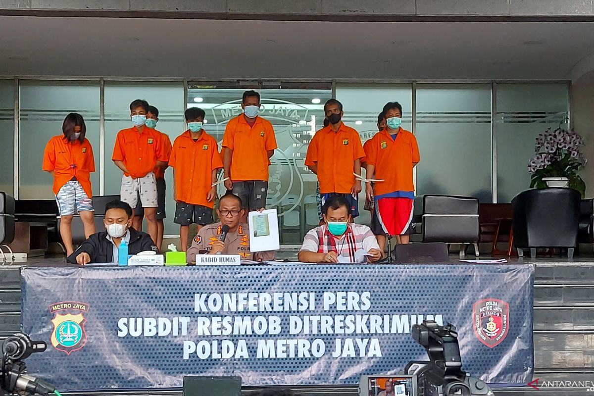 Polda Metro bongkar sindikat penipuan  yang catut nama Baim Wong