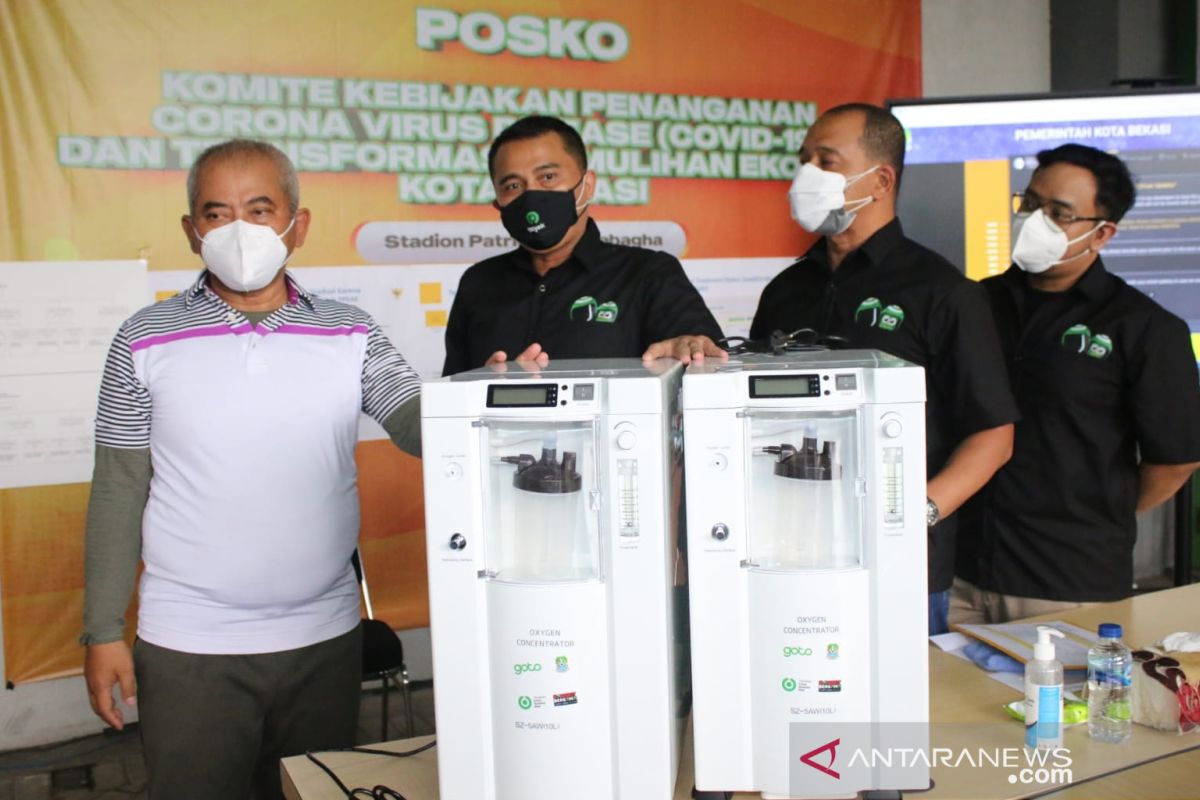 Kota Bekasi terima bantuan 25 unit konsentrator oksigen