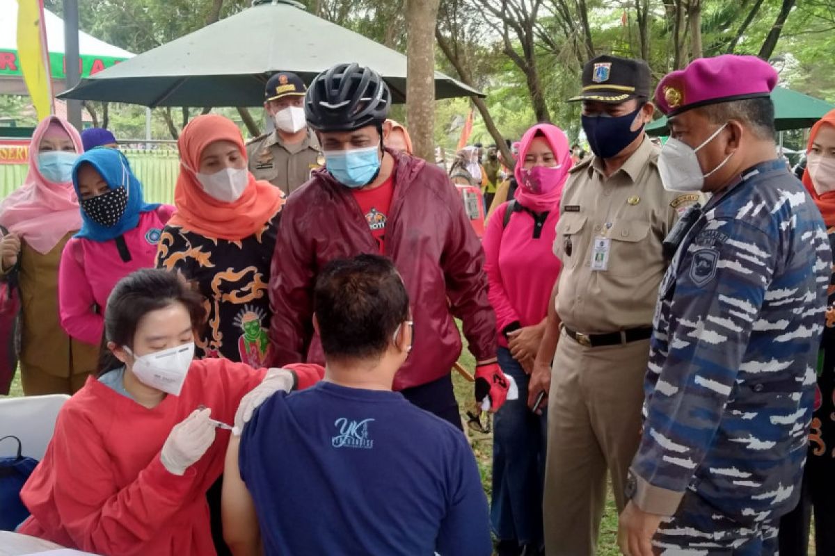 Vaksinasi COVID-19 di Taman Melati Cilangkap targetkan 2.500 orang