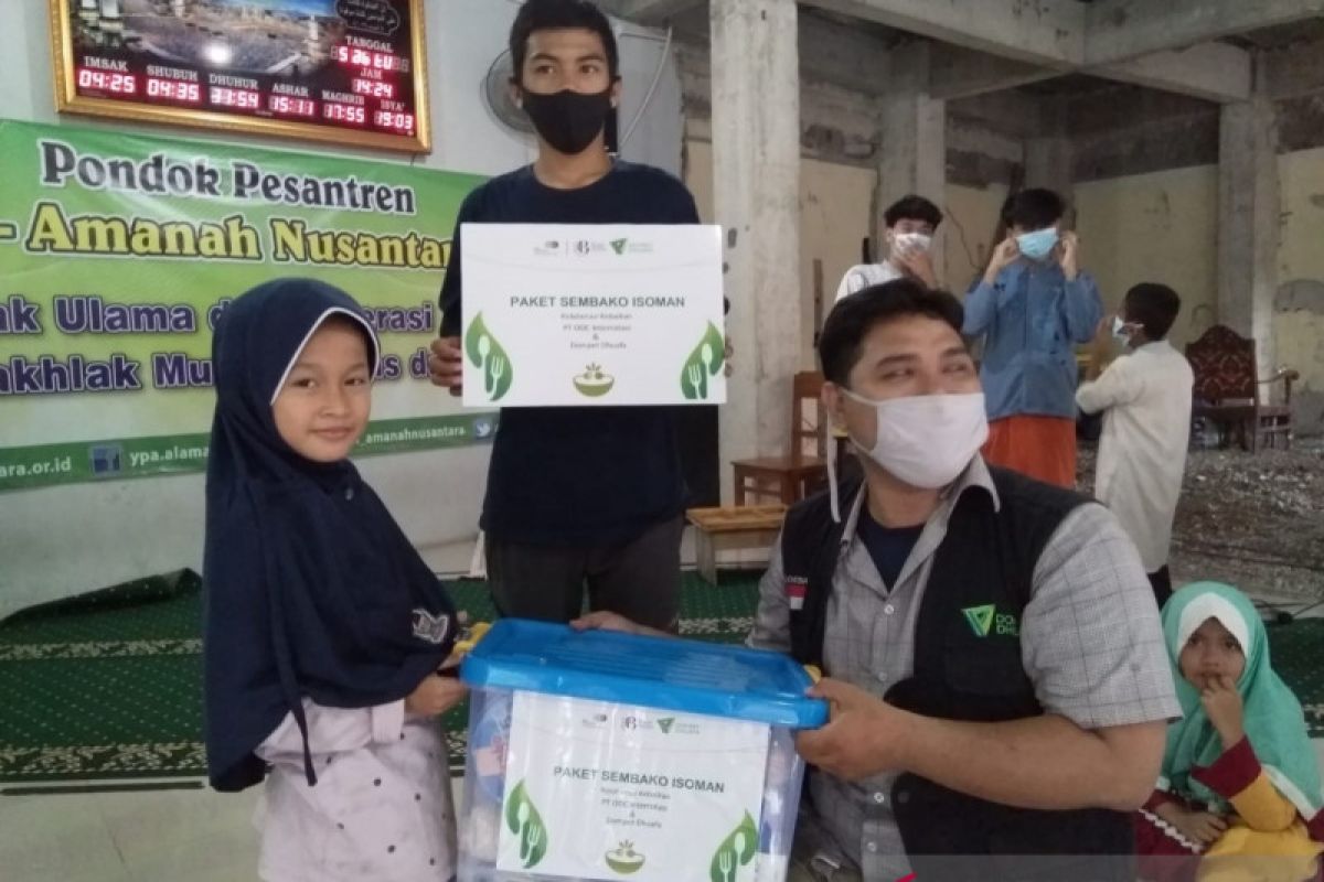 PT ODC Interrotasi salurkan paket nutrisi buat anak yatim