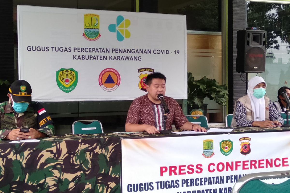 Angka kesembuhan pasien COVID-19 di Karawang capai 96 persen