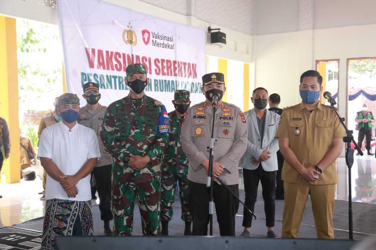 Polda NTB siap menyuntikkan 15 ribu vaksinasi setiap hari