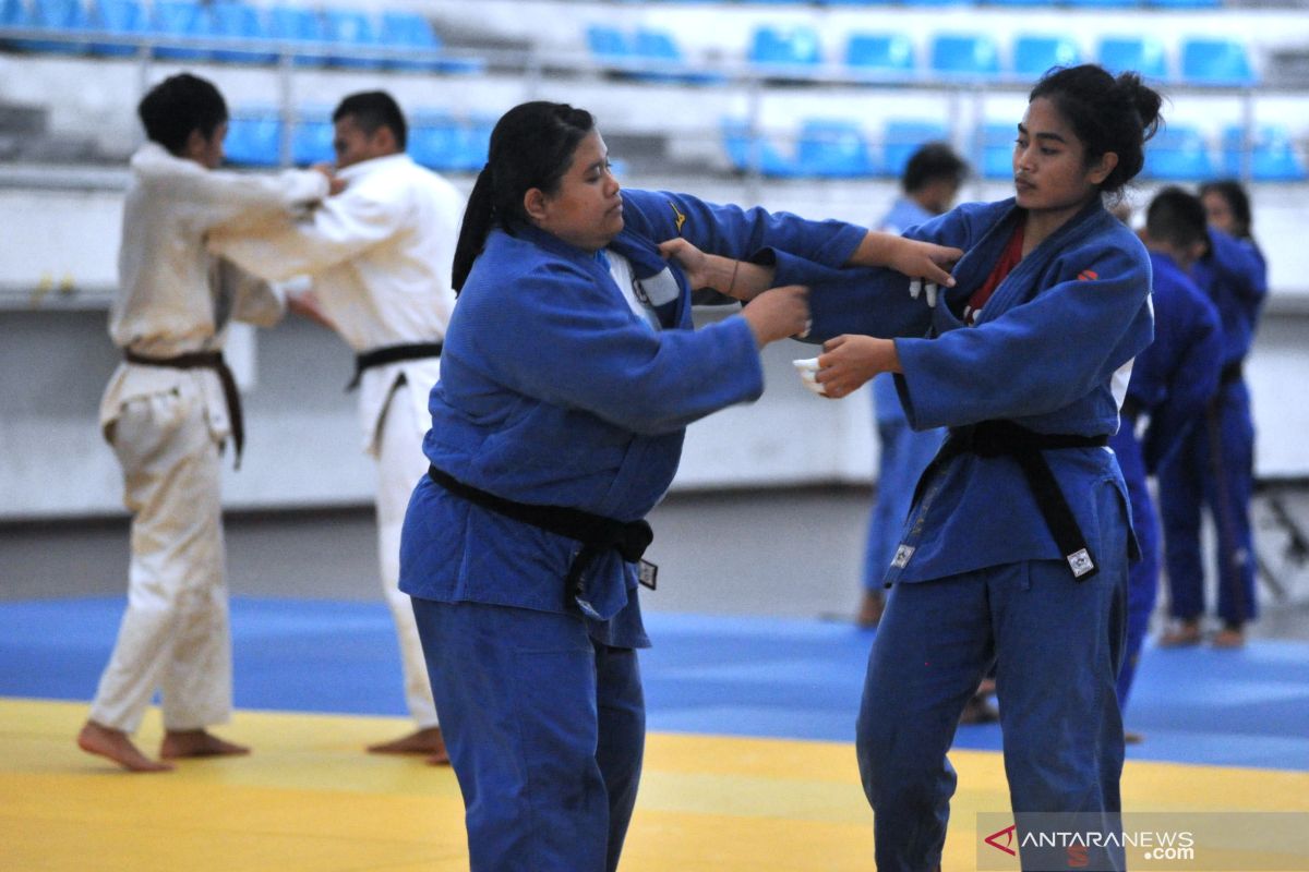 PON Papua - Tim PON Judo Bali latihan intensif jelang ke Papua