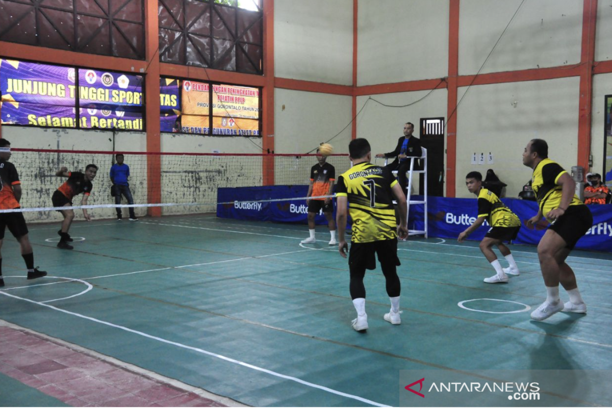 Atlet sepak takraw Gorontalo uji tanding di PSTI CUP