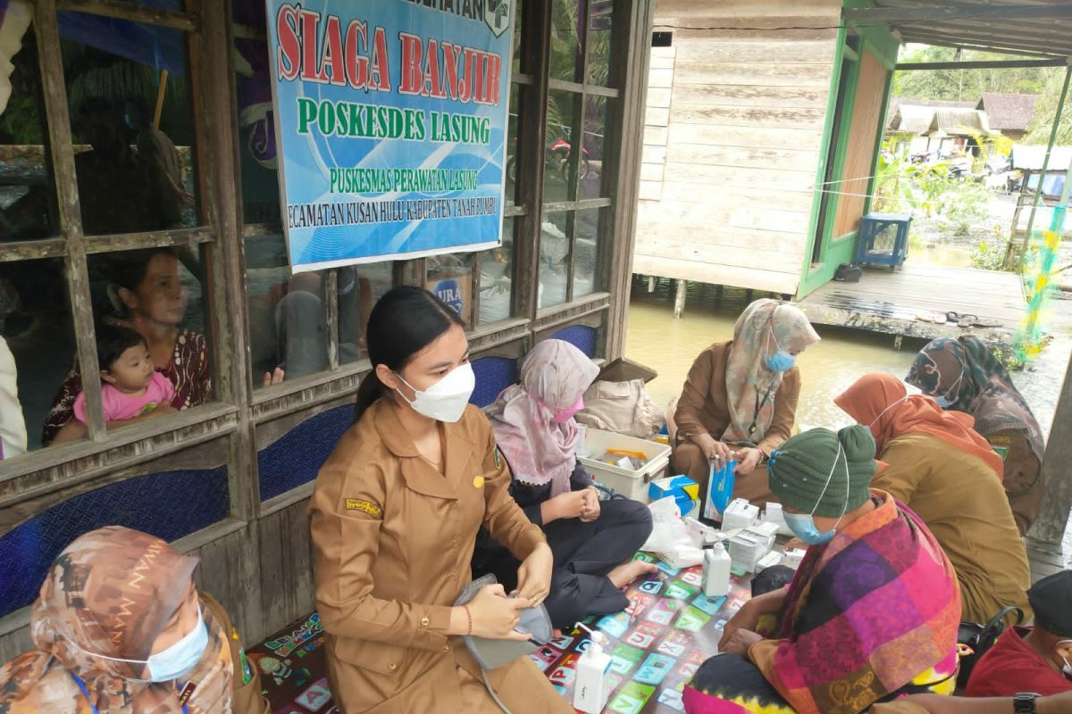 Dinas Kesehatan Tanah Bumbu cegah penyakit akibat banjir