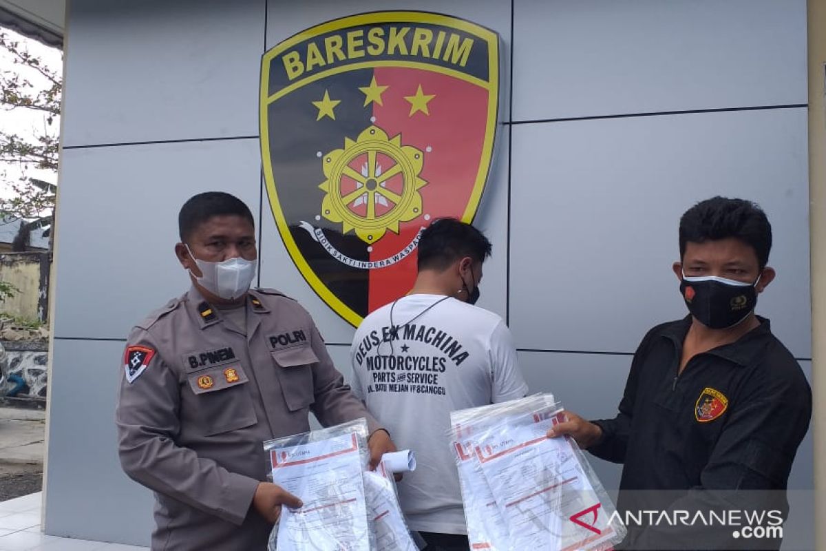 Polisi Belitung tetapkan tersangka pemalsuan dokumen PCR