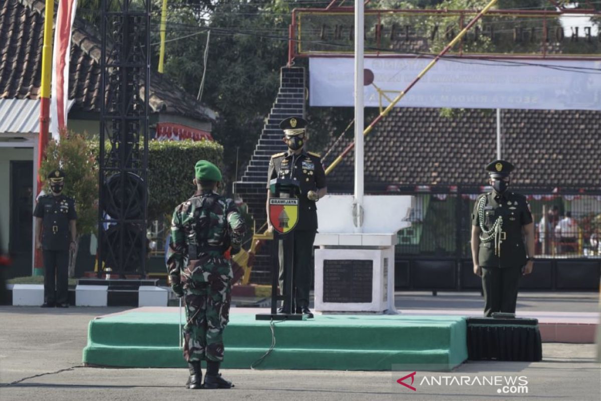 Pangdam Brawijaya kukuhkan 558 prajurit TNI AD berpangkat Prada