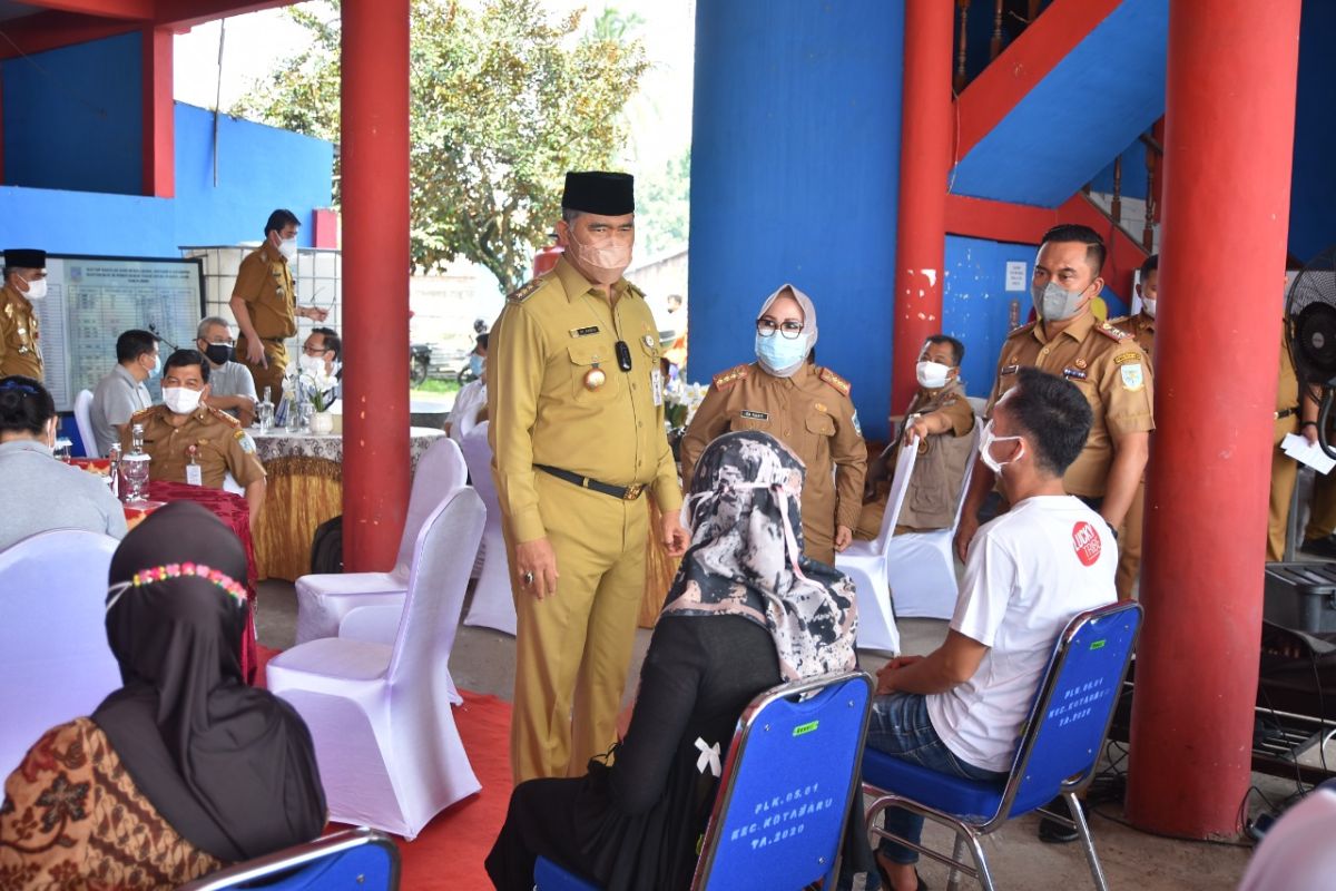 Vaksinasi COVID-19 di Kota Jambi berlangsung tertib gunakan aplikasi