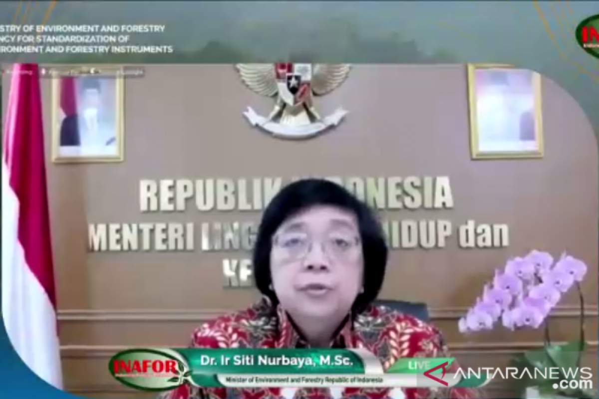 Menteri LHK Siti Nurbaya apresiasi peran peneliti di lingkungan hidup dan kehutanan