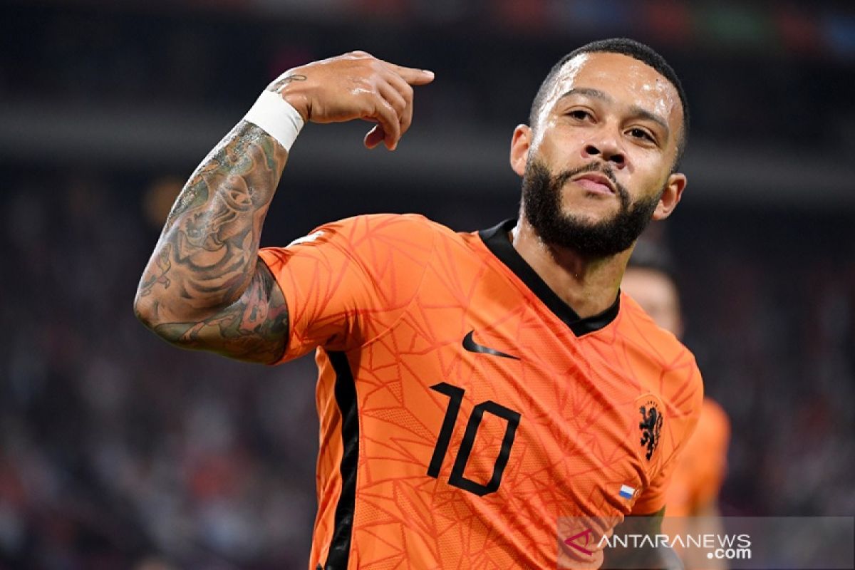 Trigol Depay dan Haaland warnai kemenangan Belanda Grup G kualifikasi Piala Dunia 2022