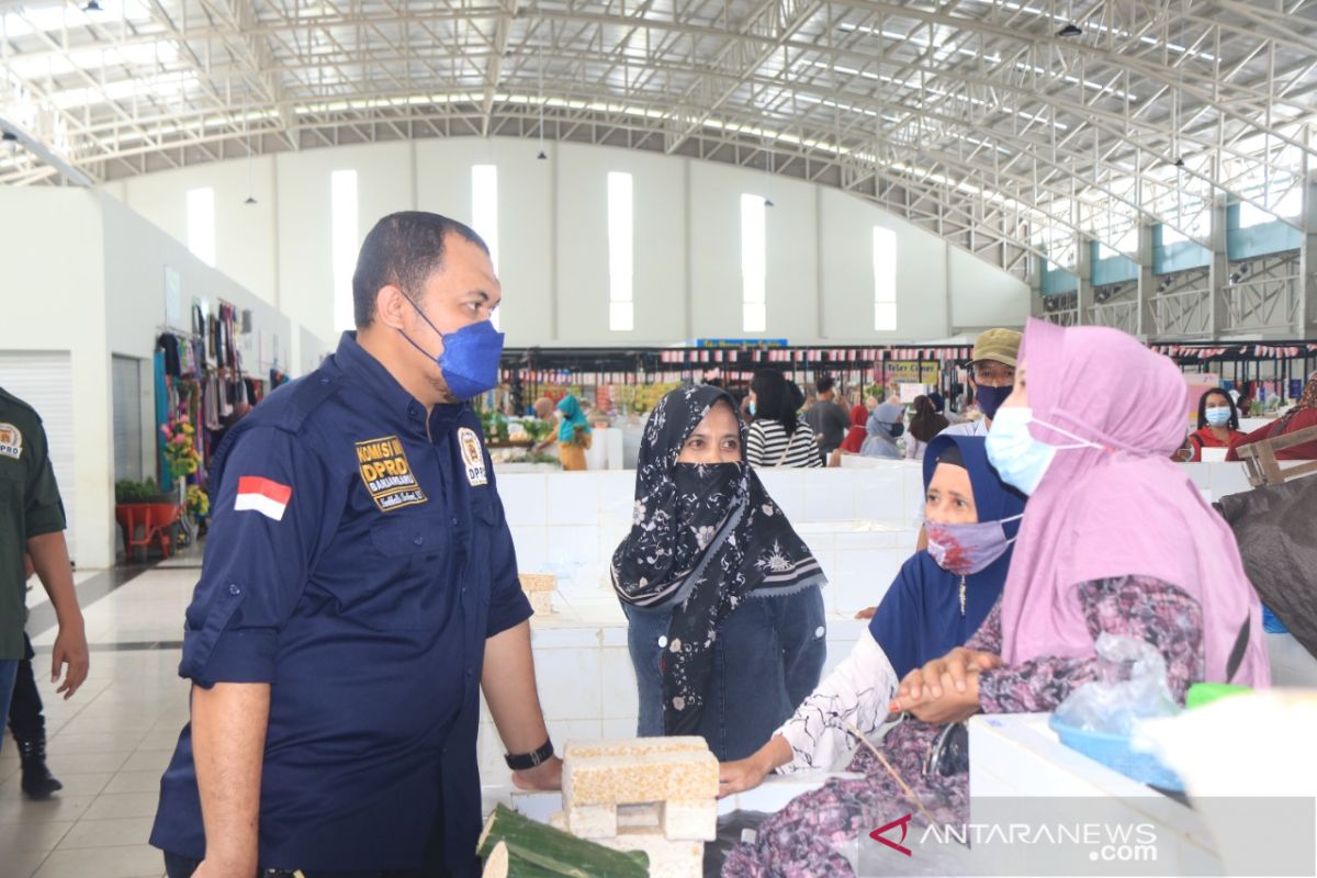 Anggota DPRD minta fasilitas Pasar Bauntung Banjarbaru dibenahi