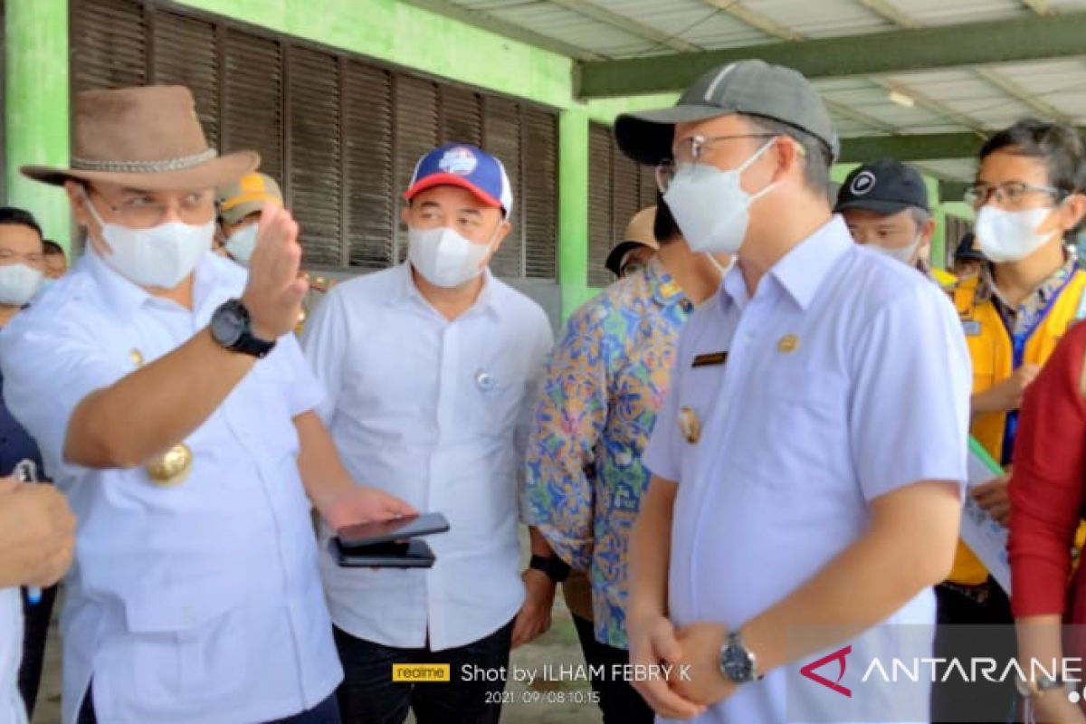 Muara Sungai Kurau di Babel dinormalisasi dengan pengerukan