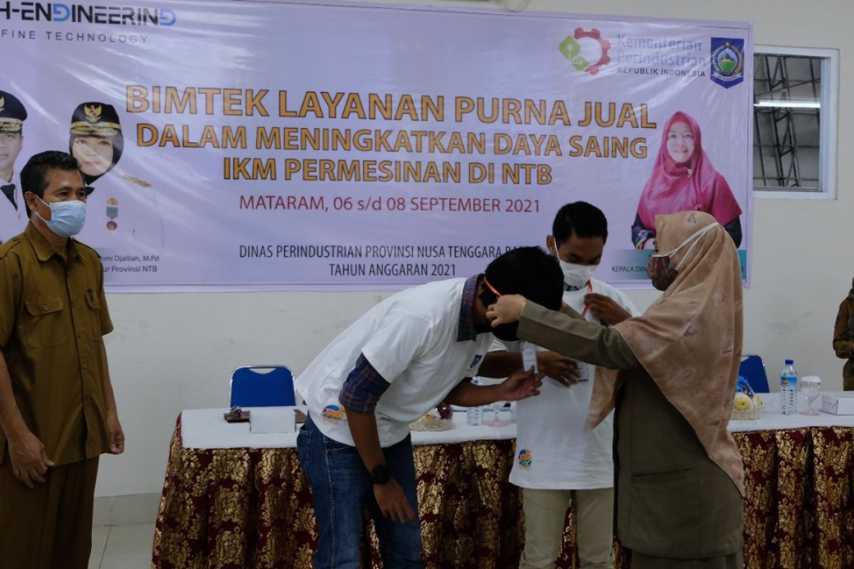 NTB menyiapkan agen purna jual produk permesinan IKM lokal