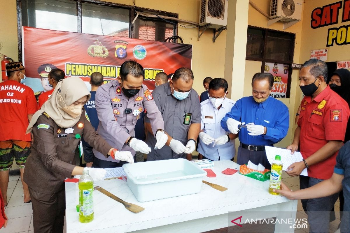 Polres Kotim waspadai peredaran narkoba melibatkan ibu rumah tangga