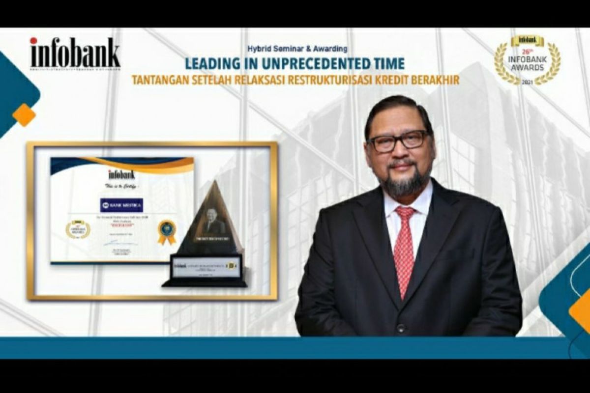 Bank Mestika raih Platinum Trophy dan The Best CEO 2021