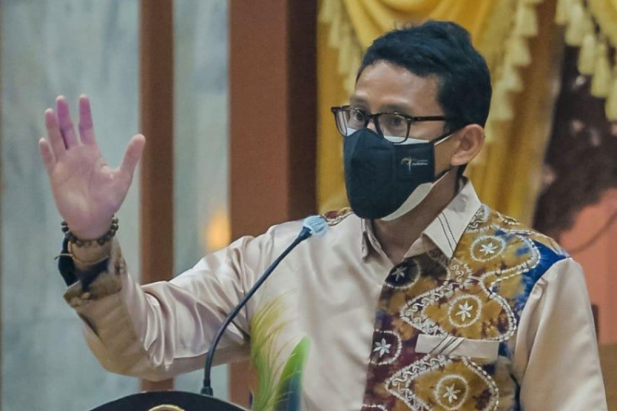 Jejak Menteri Sandiaga Uno melihat potensi wisata dan Ekraf di Kalsel