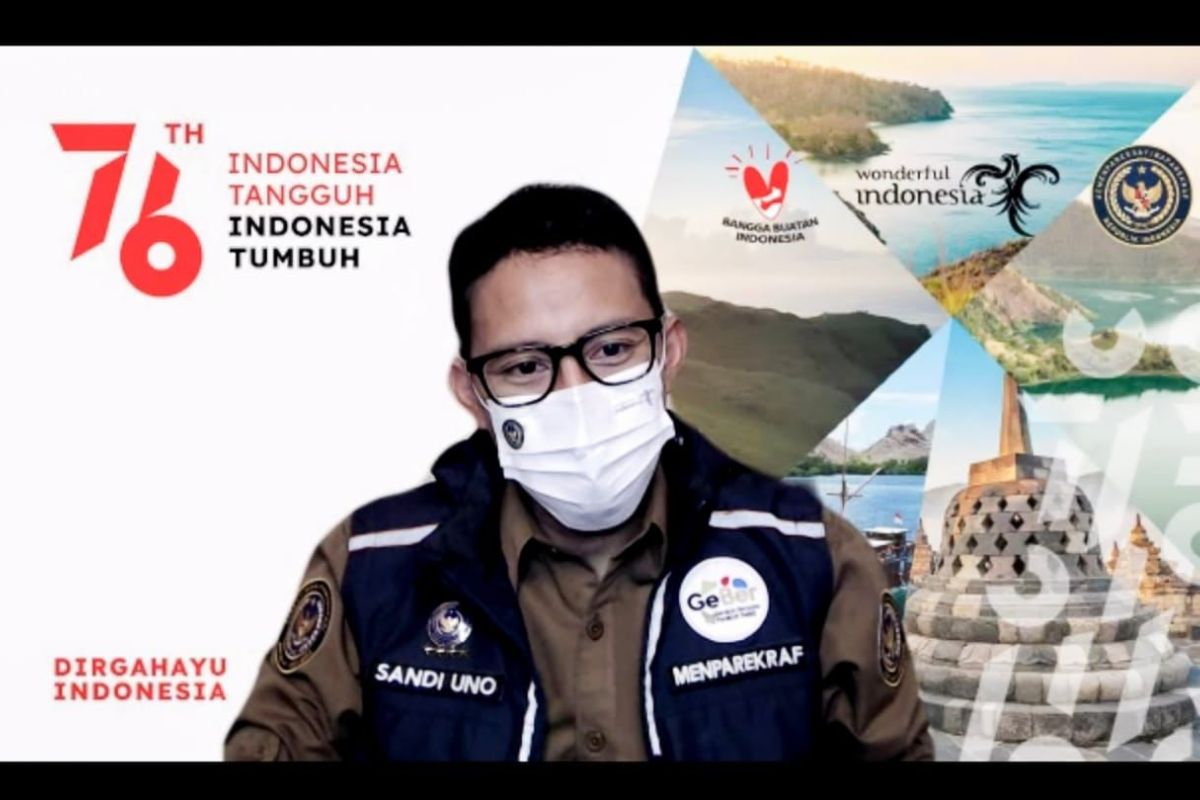 Menteri Sandiaga: Destinasi wisata siap sambut wisatawan tervaksinasi