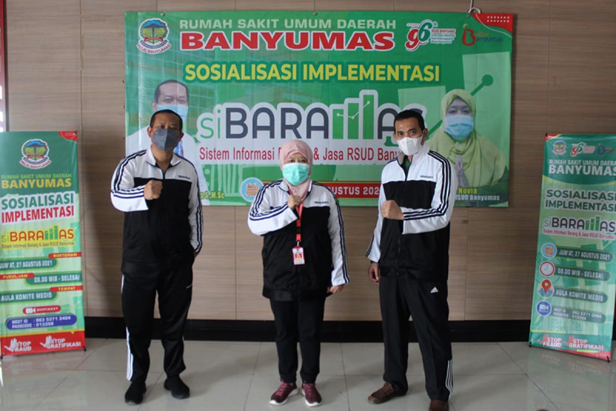 Percepat pengadaan barang-jasa, RSUD Banyumas gunakan aplikasi Sibaramas