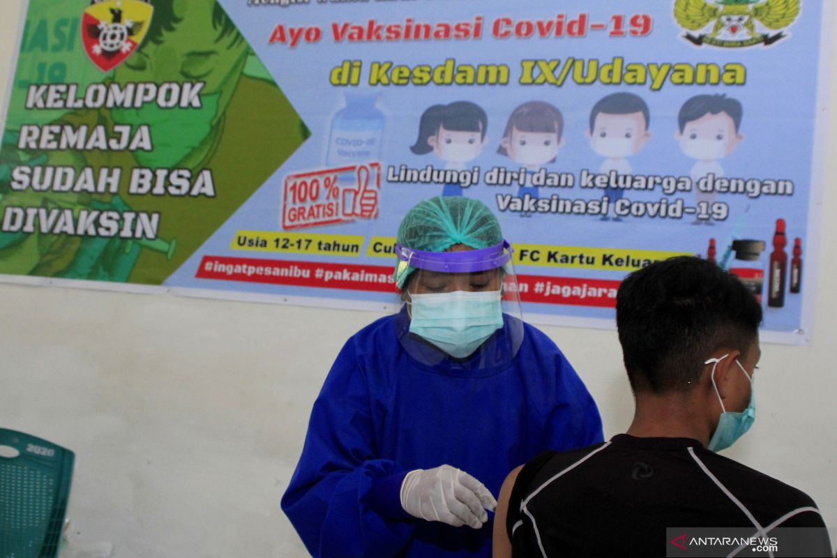 Cakupan vaksinasi  di Kota Kupang capai 63,8 persen