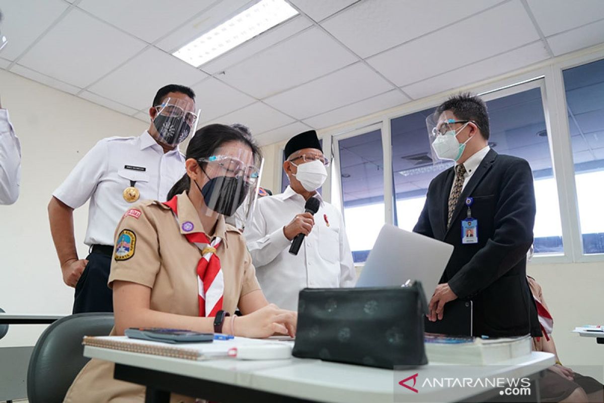 Wapres: Pendidikan vokasi paling terdampak pandemi COVID-19