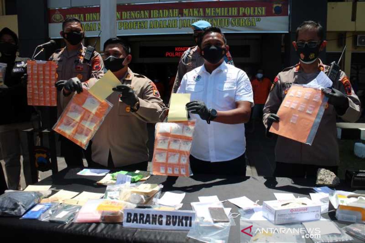 21 tersangka narkotika termasuk residivis ditahan Polresta Surakarta