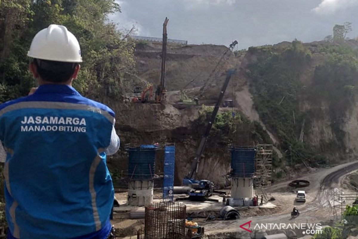 Jasa Marga targetkan Tol Danowudu-Bitung beroperasi Desember 2021