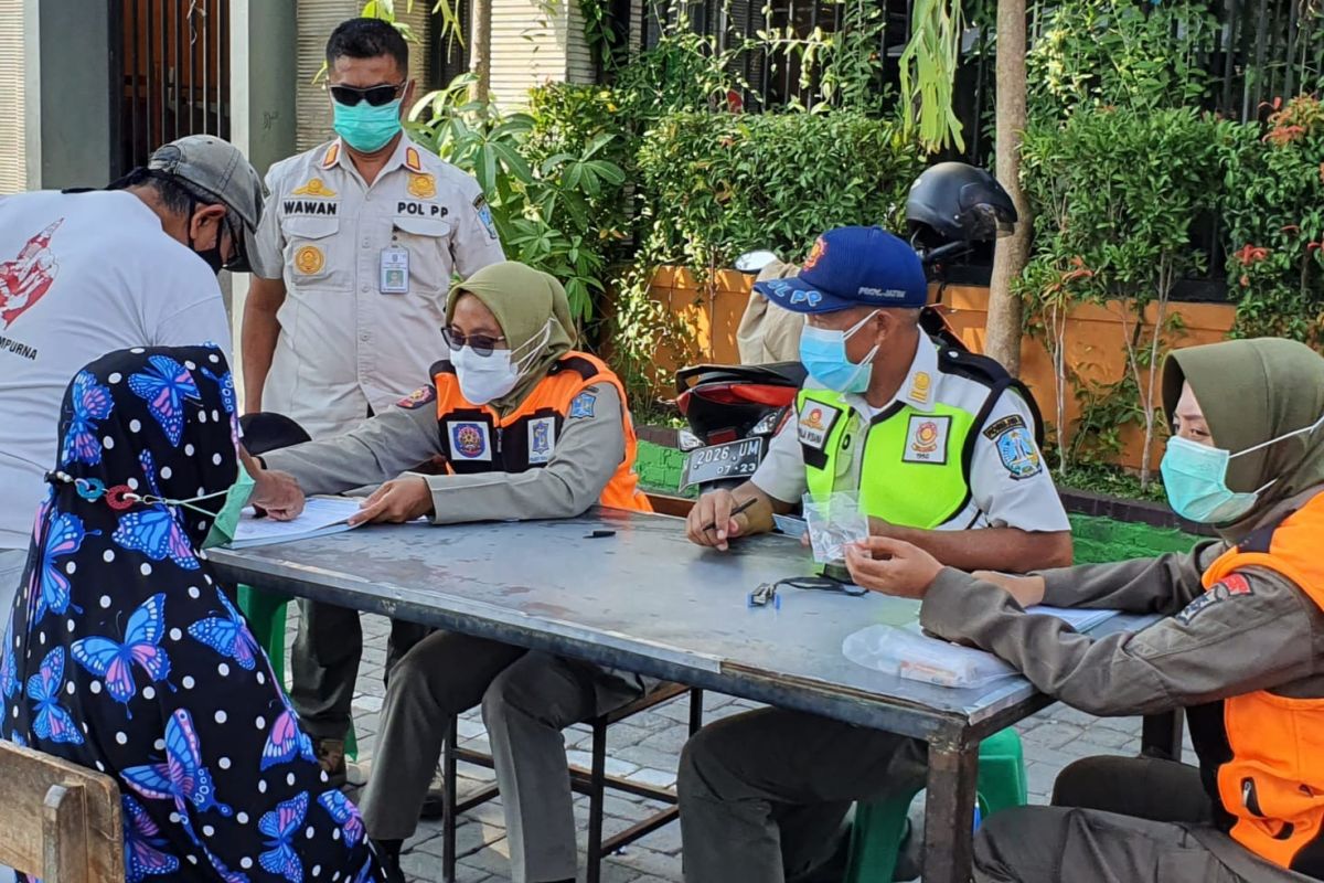 Operasi yustisi, Satpol PP Jatim ingatkan terus bermasker