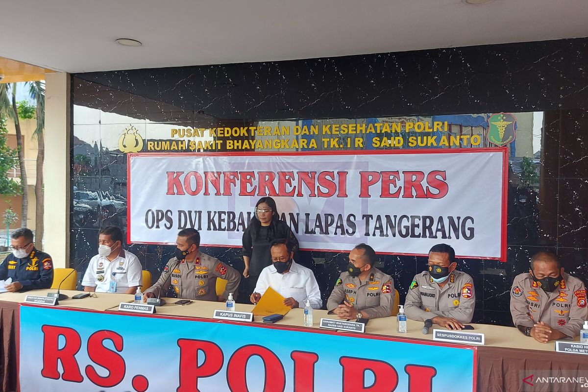 Polisi periksa 22 saksi terkait kasus kebakaran Lapas Tangerang