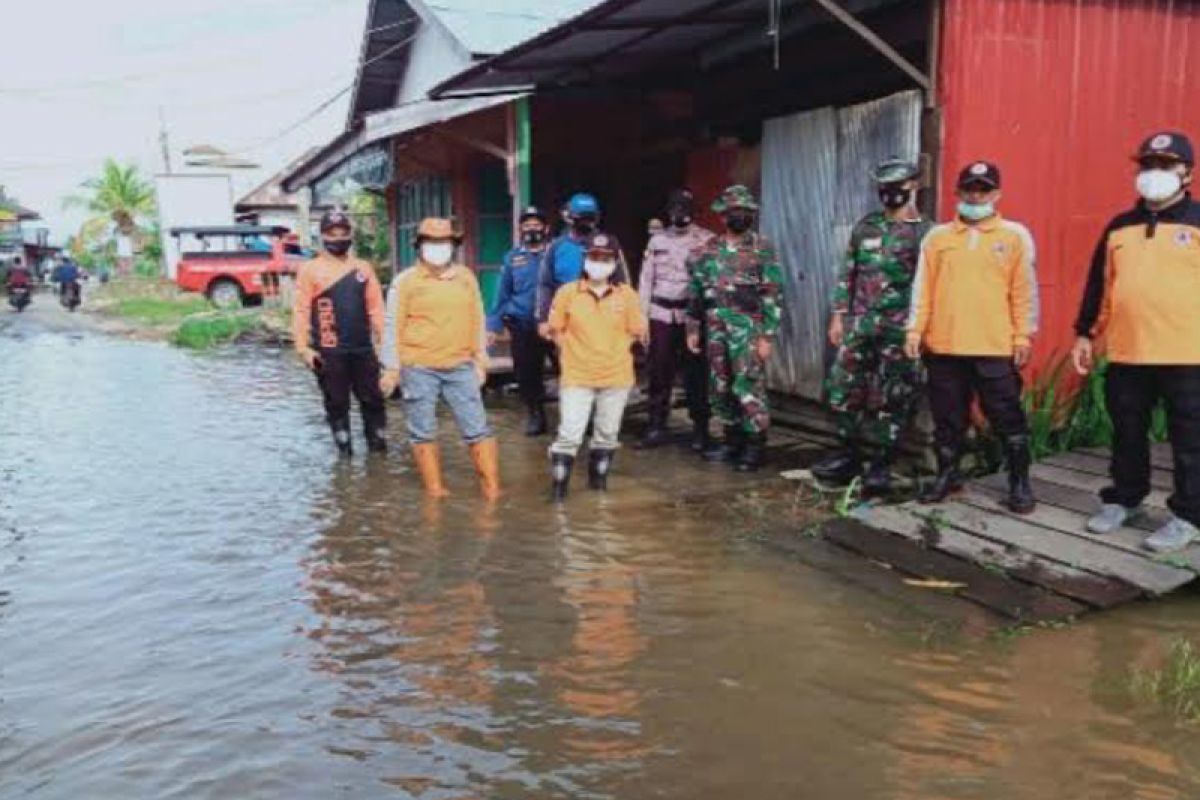 Sejumlah desa di Barito Selatan mulai terendam banjir