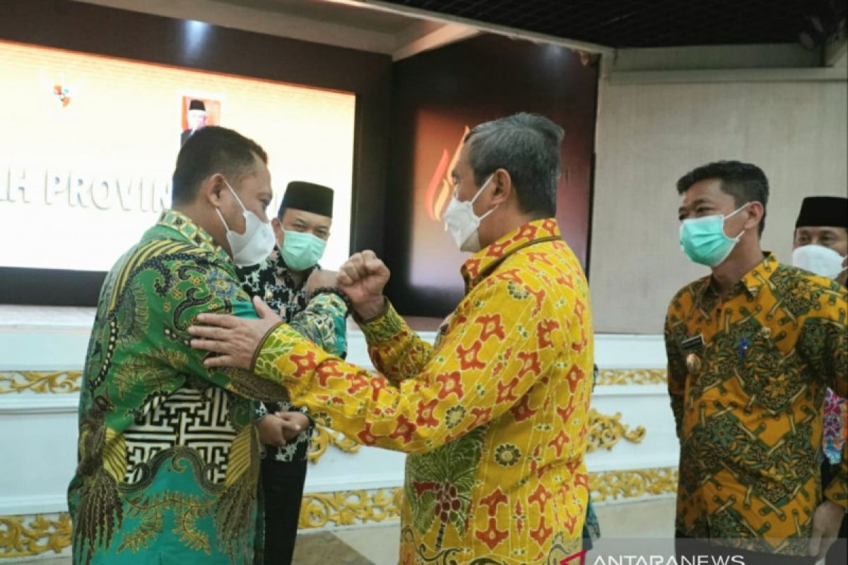 Bupati Kampar tandatangani participating Interest 10 persen WK Migas Rokan