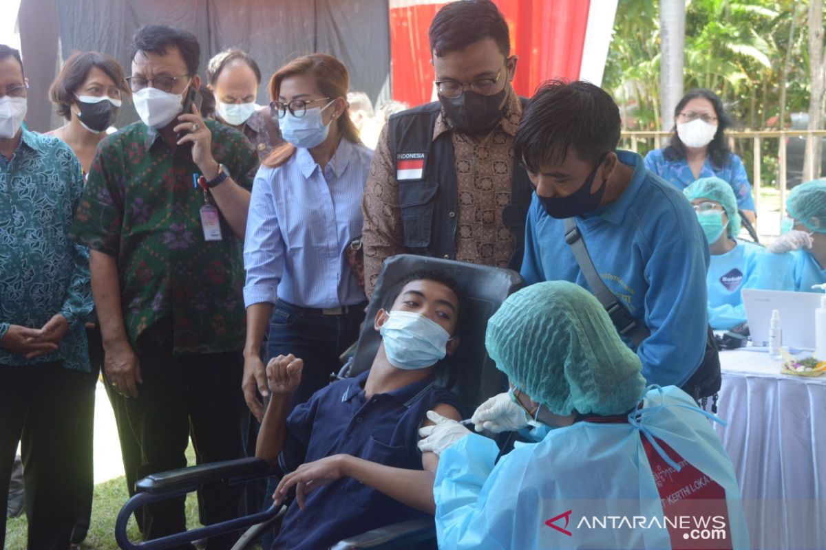 Dompet Dhuafa Bali bantu Pemprov Bali percepat vaksinasi penyandang disabilitas