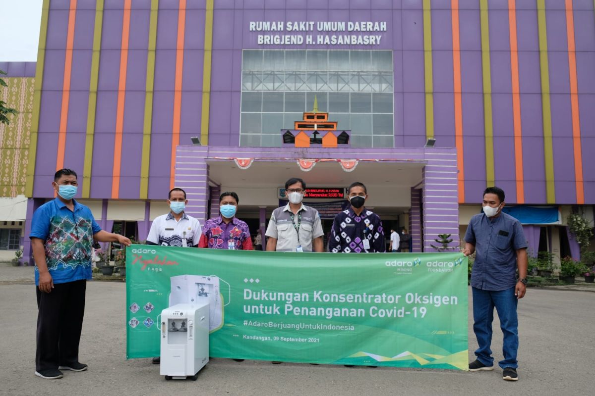 Adaro salurkan nafas kehidupan untuk Pasien RSUD HSS