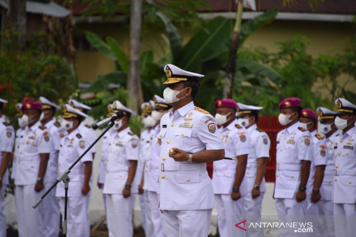 Danlantamal XIII pimpin ziarah ke TMP Dwikora Tarakan