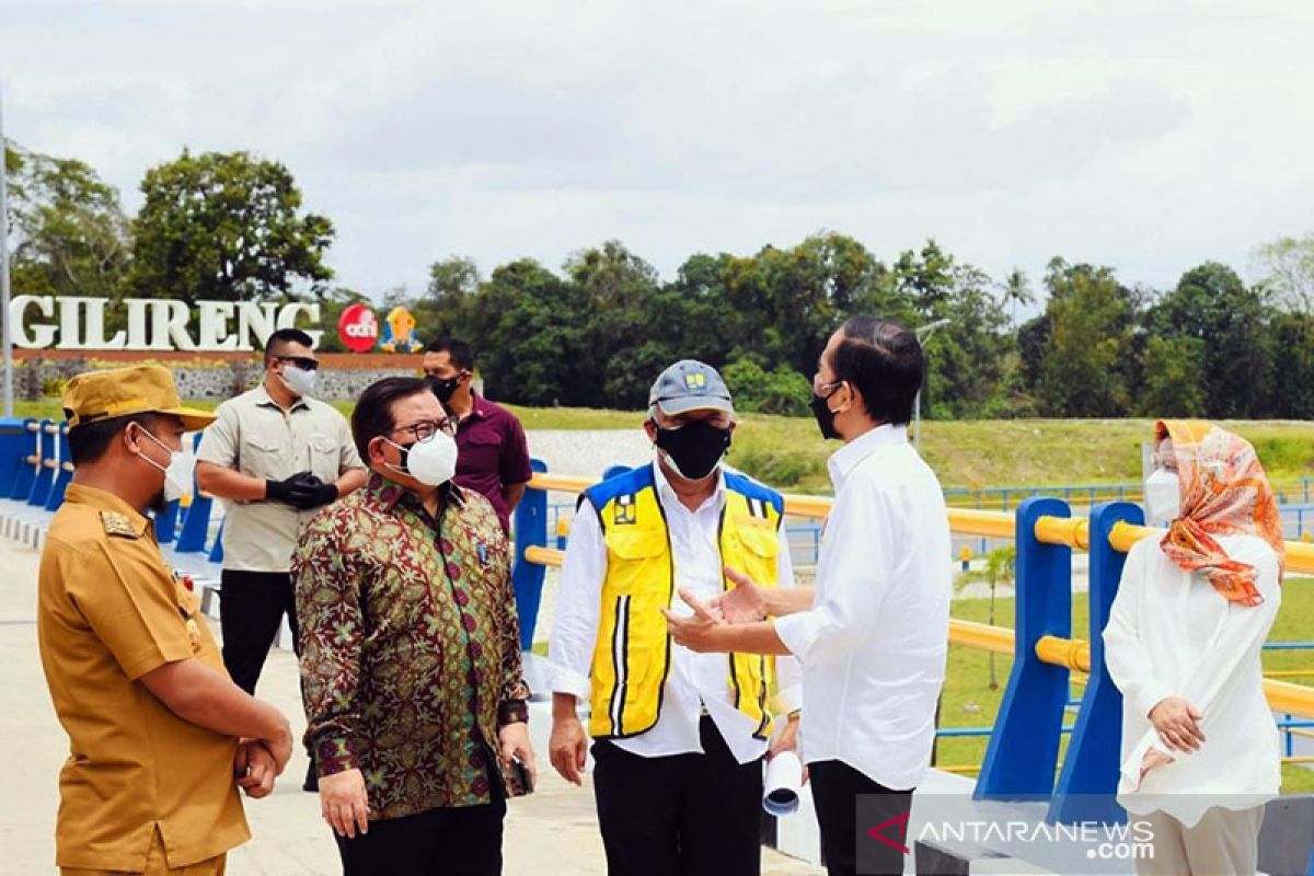 Gubernur: Bendungan bantu Sulsel menjadi lumbung pangan nasional